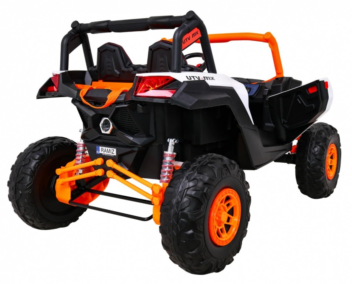 24V Kids UTV Buggy med fjernkontroll, LED-lys, MP3 og mer