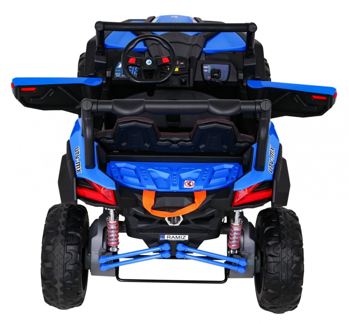 24V Kids UTV Buggy med fjernkontroll, LED-lys, MP3 og mer