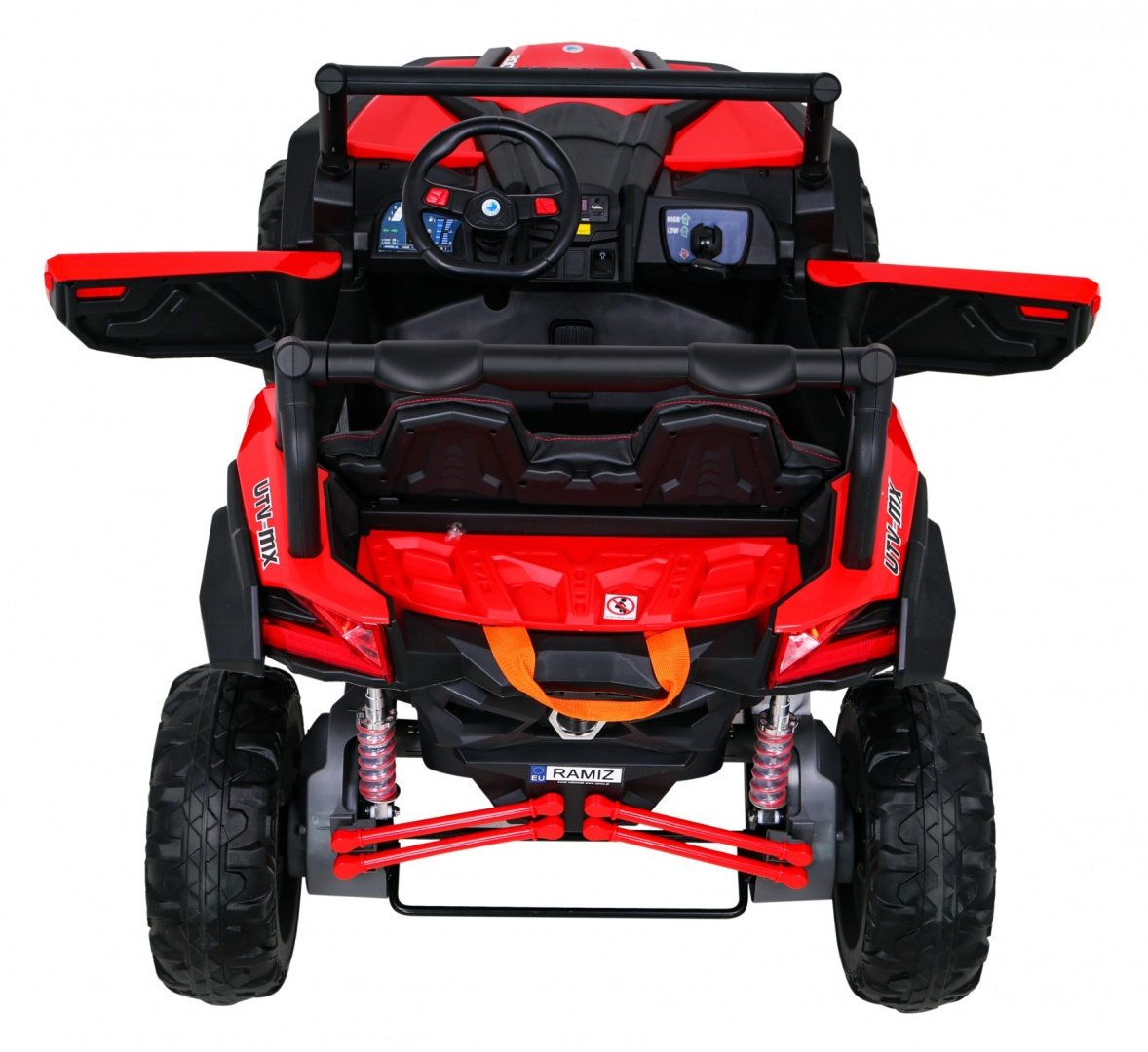 24V Kids UTV Buggy med fjernkontroll, LED-lys, MP3 og mer