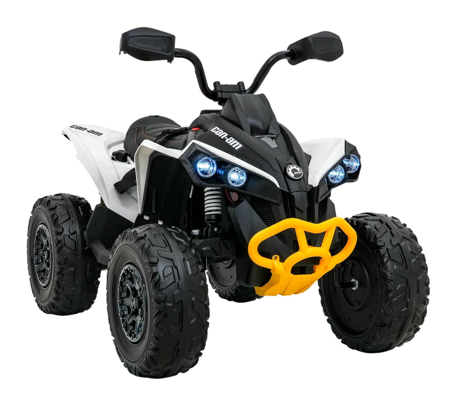 24V Quad ATV med LED-lys, Bluetooth og EVA hjul