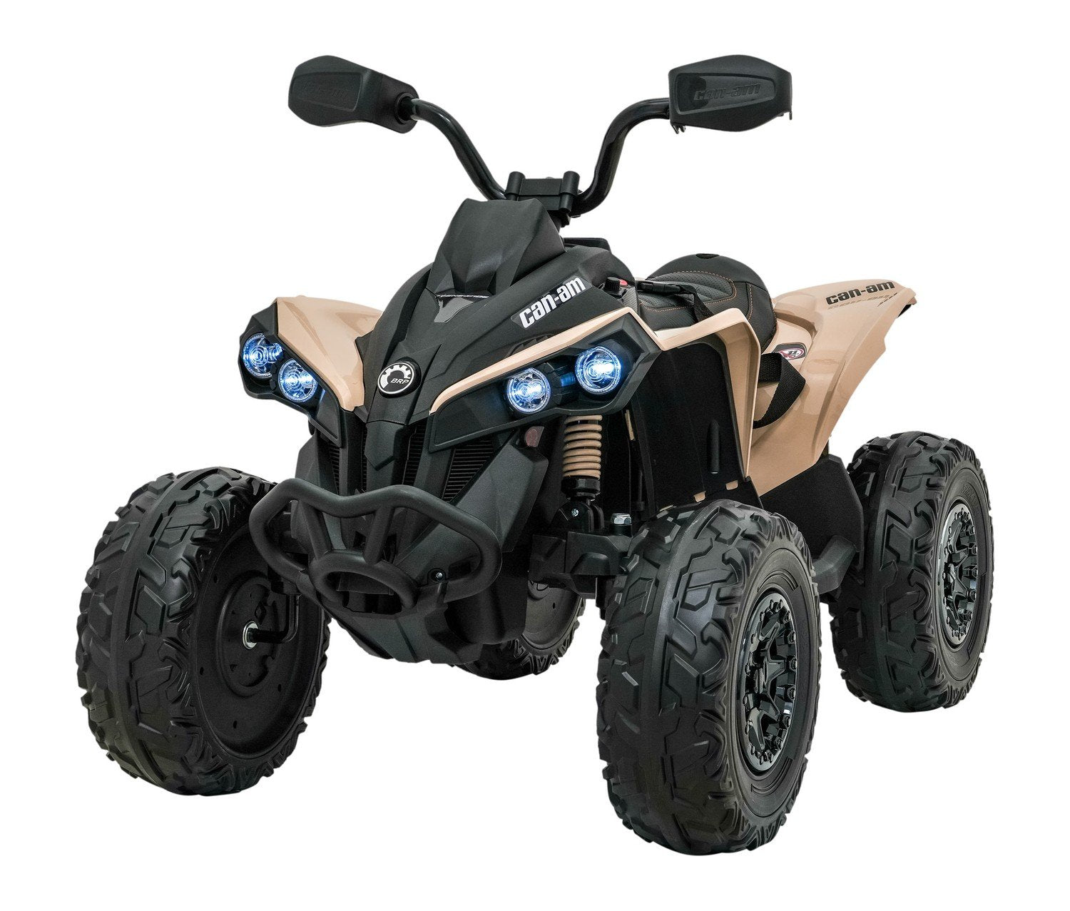 24V Quad ATV med LED-lys, Bluetooth og EVA hjul