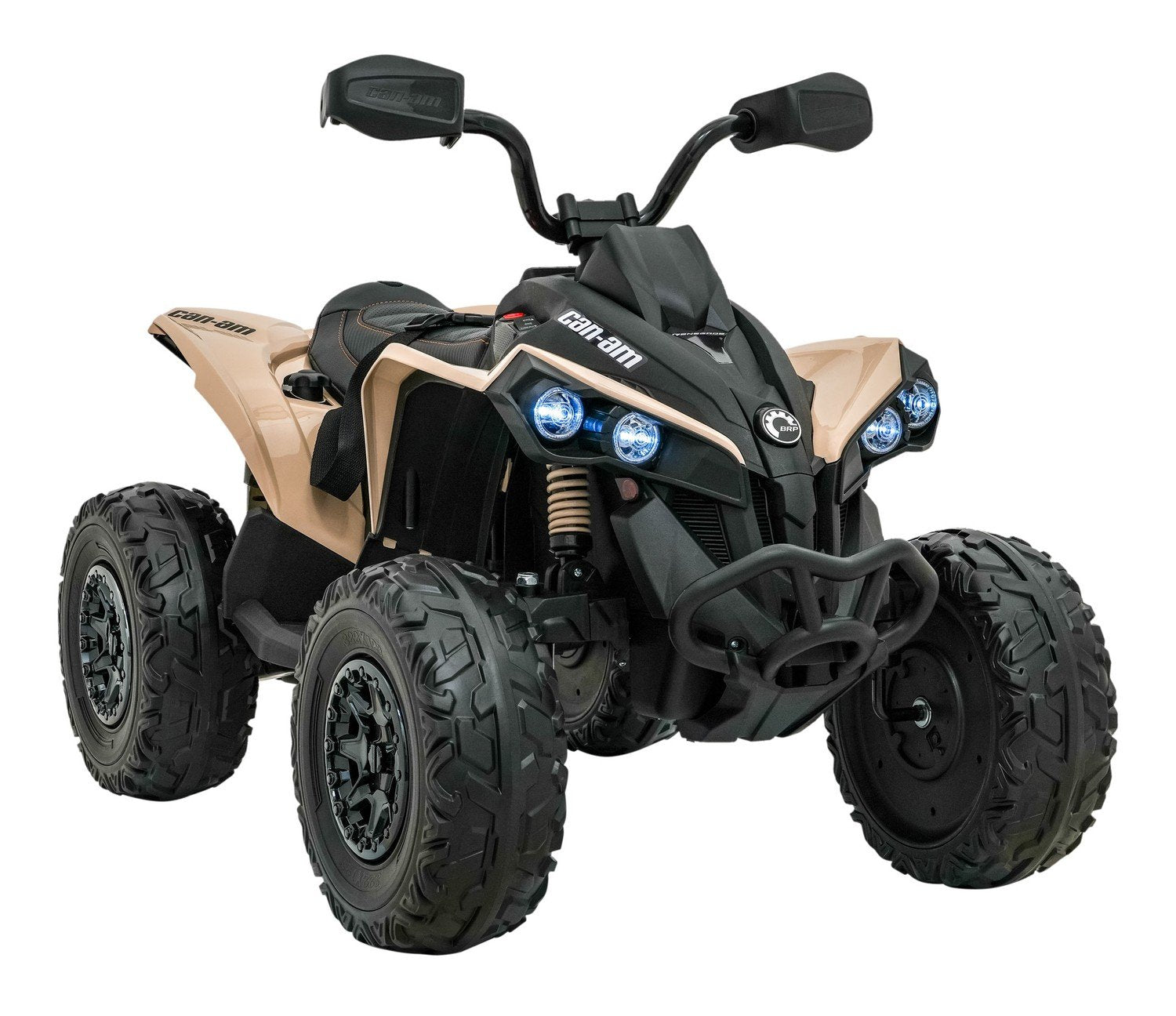 24V Quad ATV med LED-lys, Bluetooth og EVA hjul