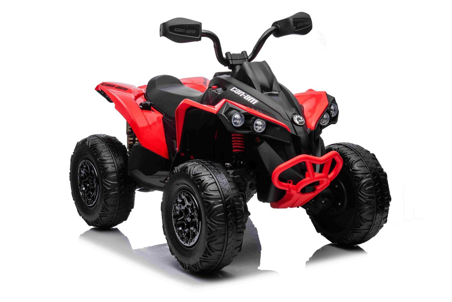 24V Quad ATV med LED-ljus, Bluetooth och EVA-hjul