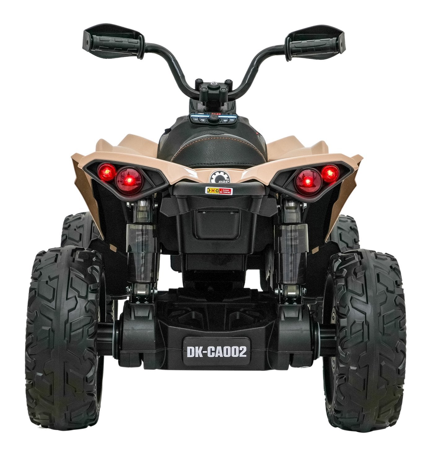 24V Quad ATV med LED-lys, Bluetooth og EVA hjul