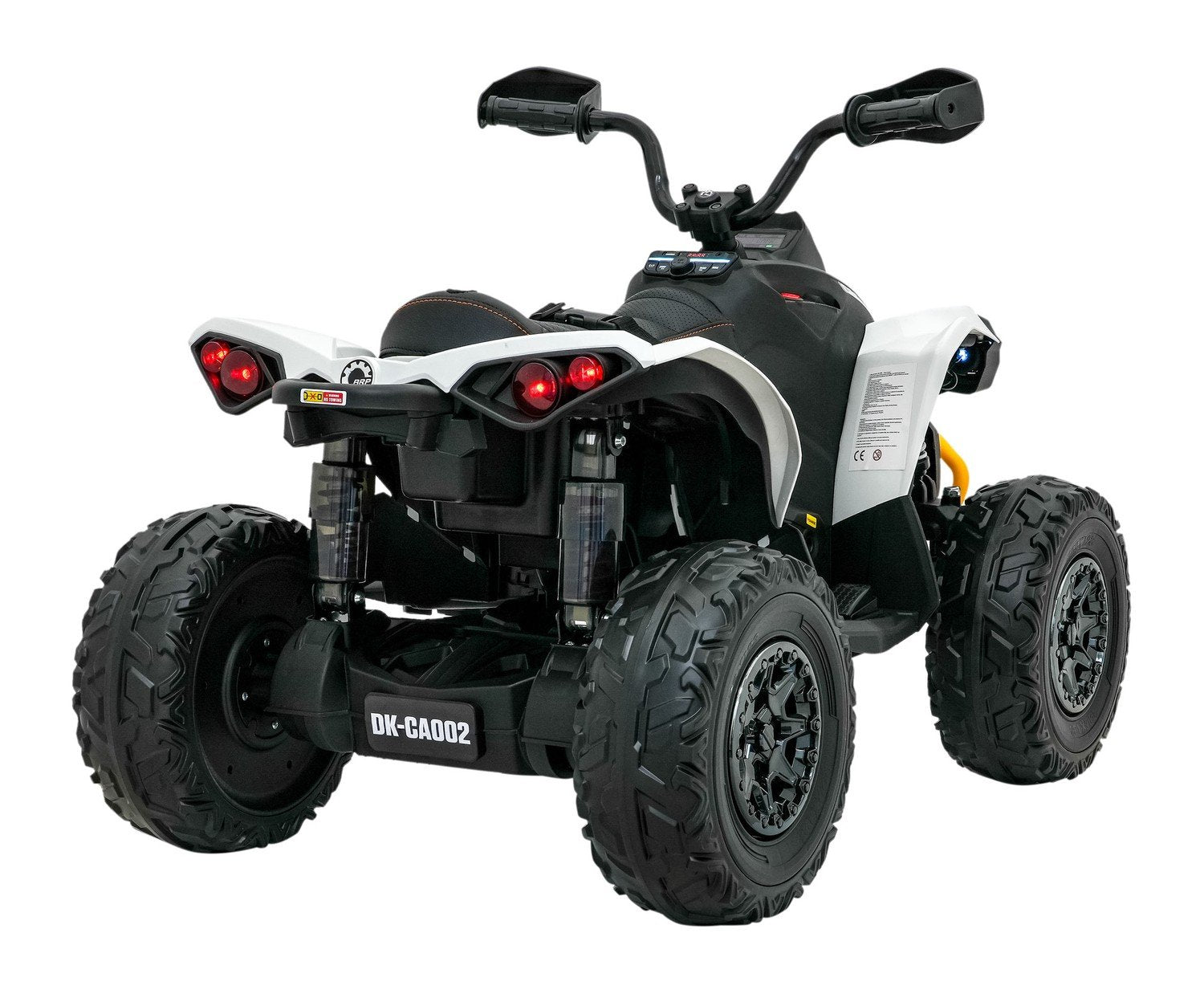 24V Quad ATV med LED-ljus, Bluetooth och EVA-hjul