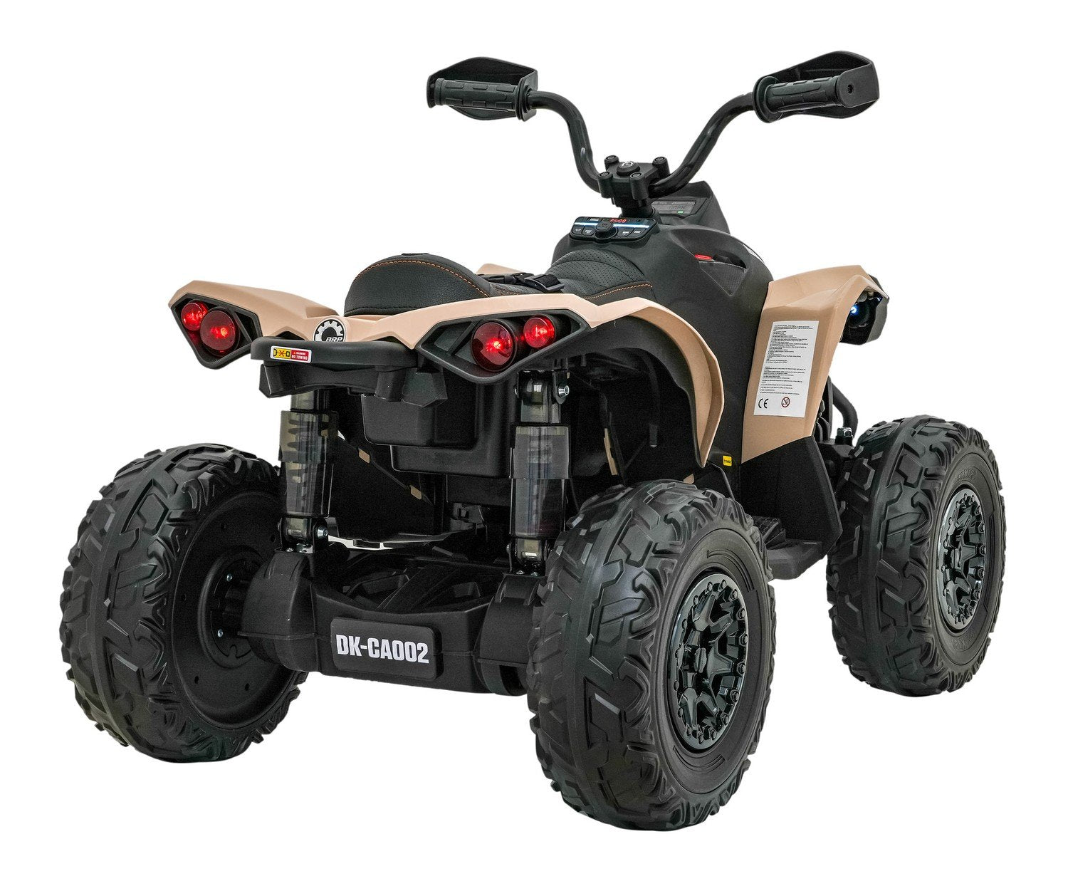 24V Quad ATV med LED-lys, Bluetooth og EVA hjul