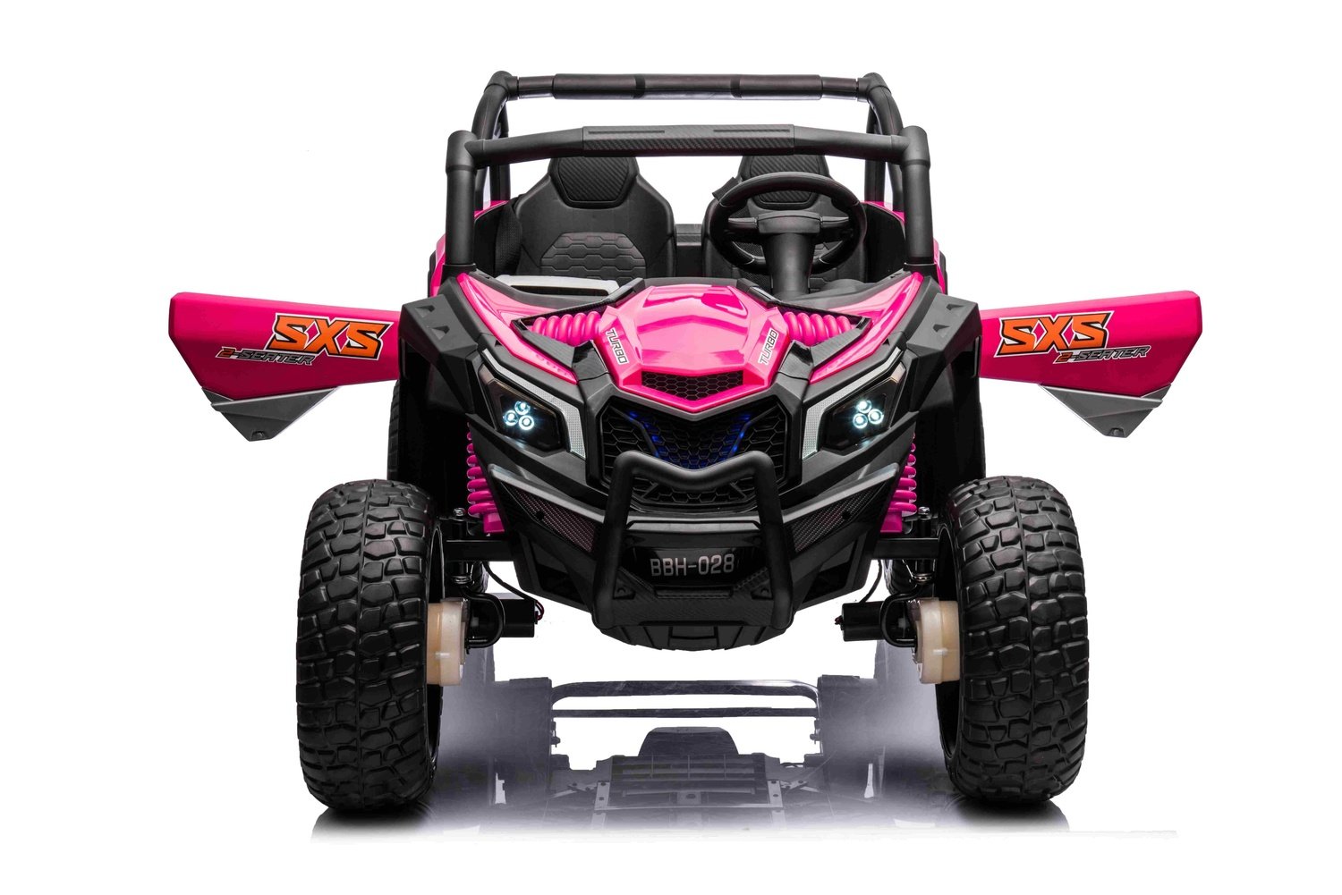 24V UTV X3 terrengkjøretøy med LED-lys og MP3