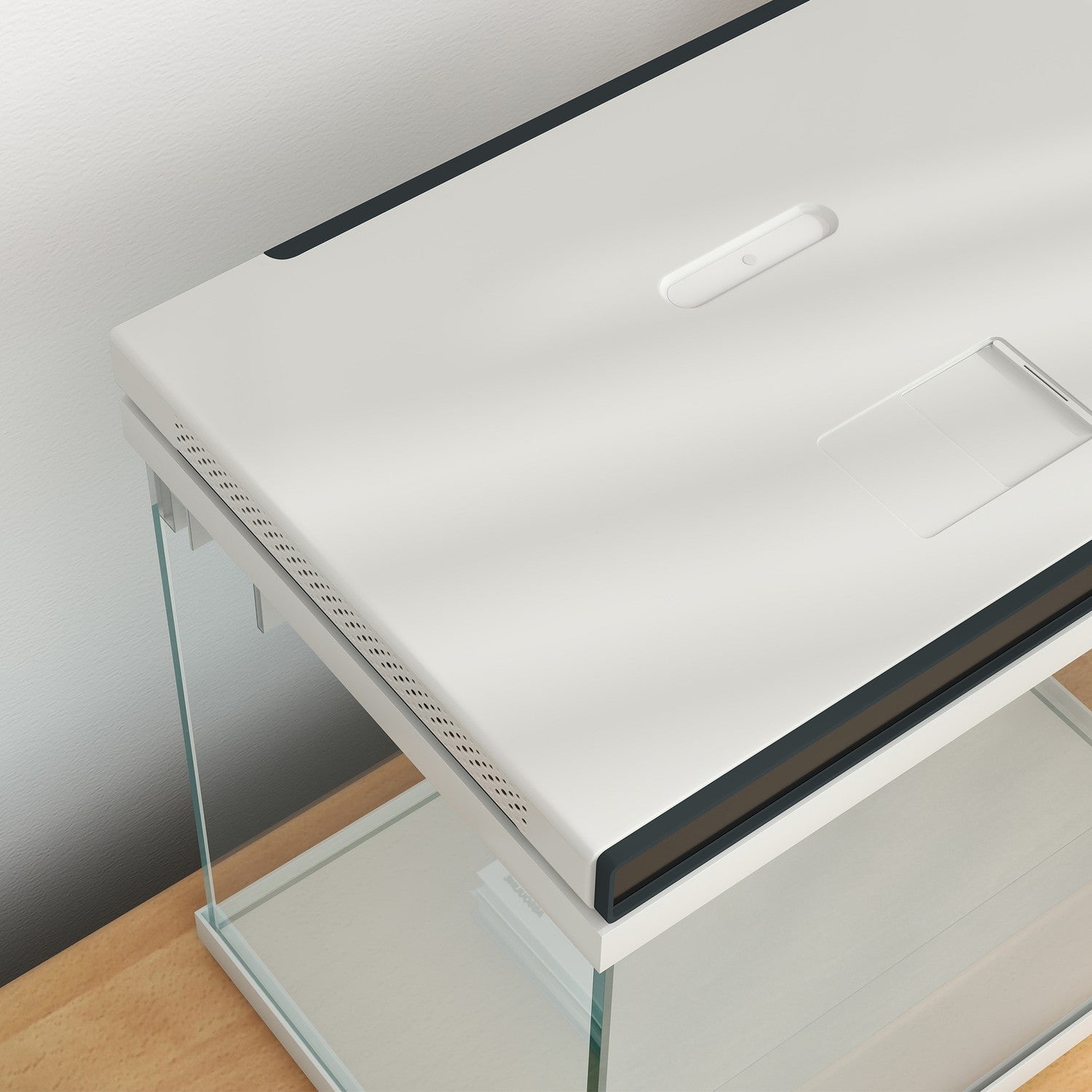 26L fisktank med LED-ljus, filter och vattenpump