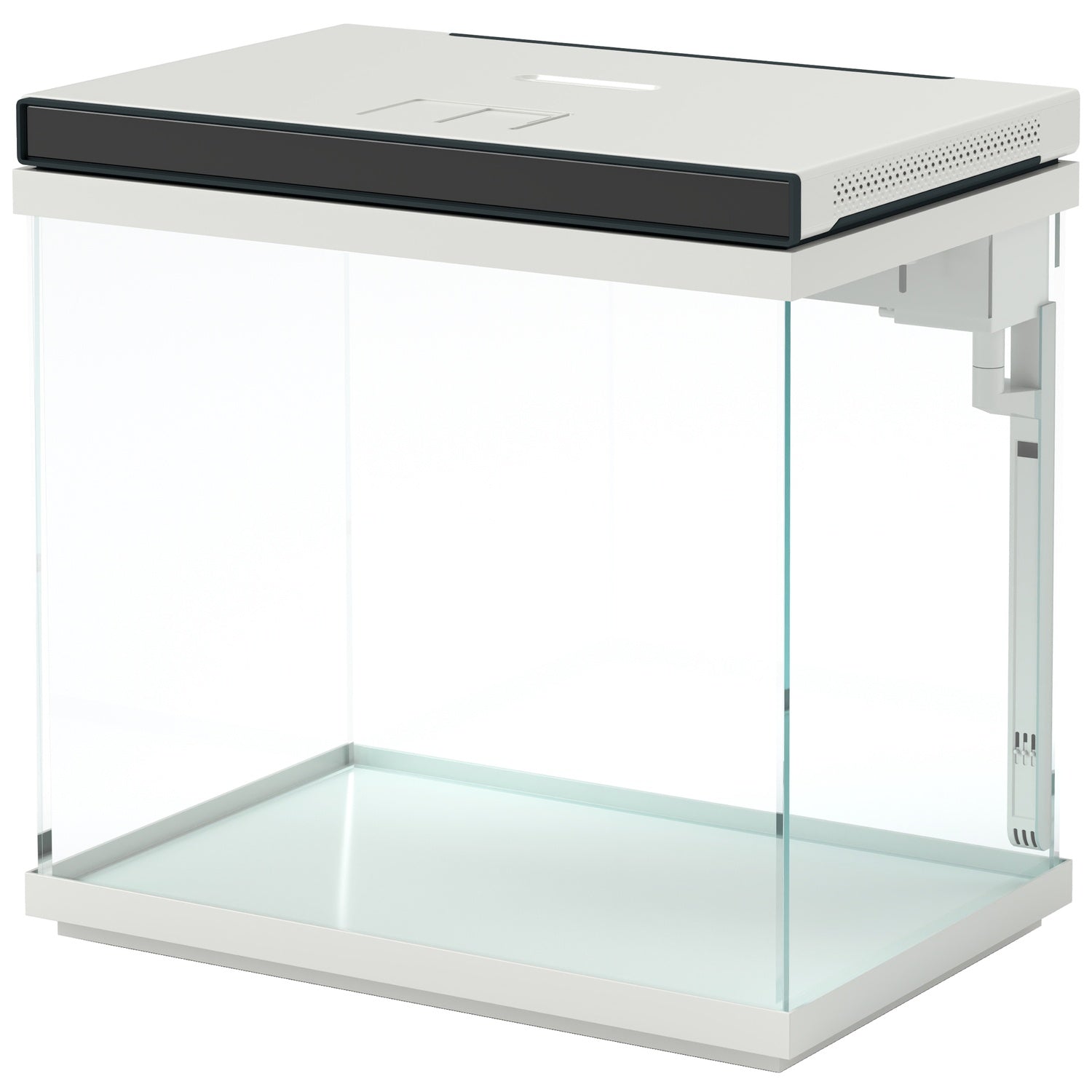 26L fisktank med LED-ljus, filter och vattenpump