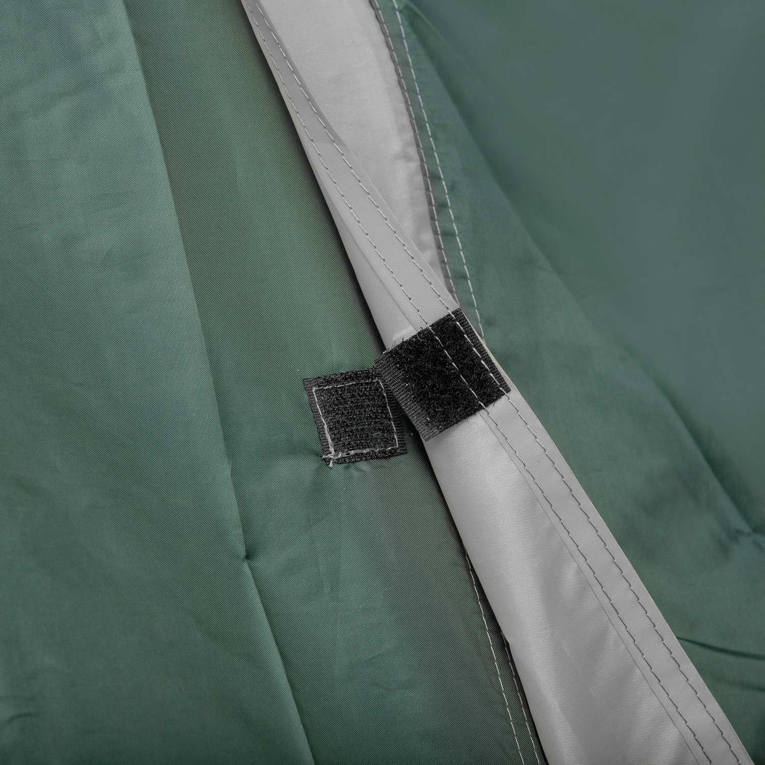 2-personers dome campingtält, glasfiber, 325 x 183 x 130 cm