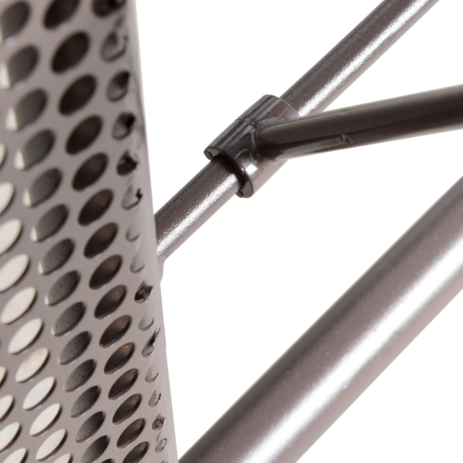 2-sits trädgårdsgunga med kapell och kuddar, grå metall