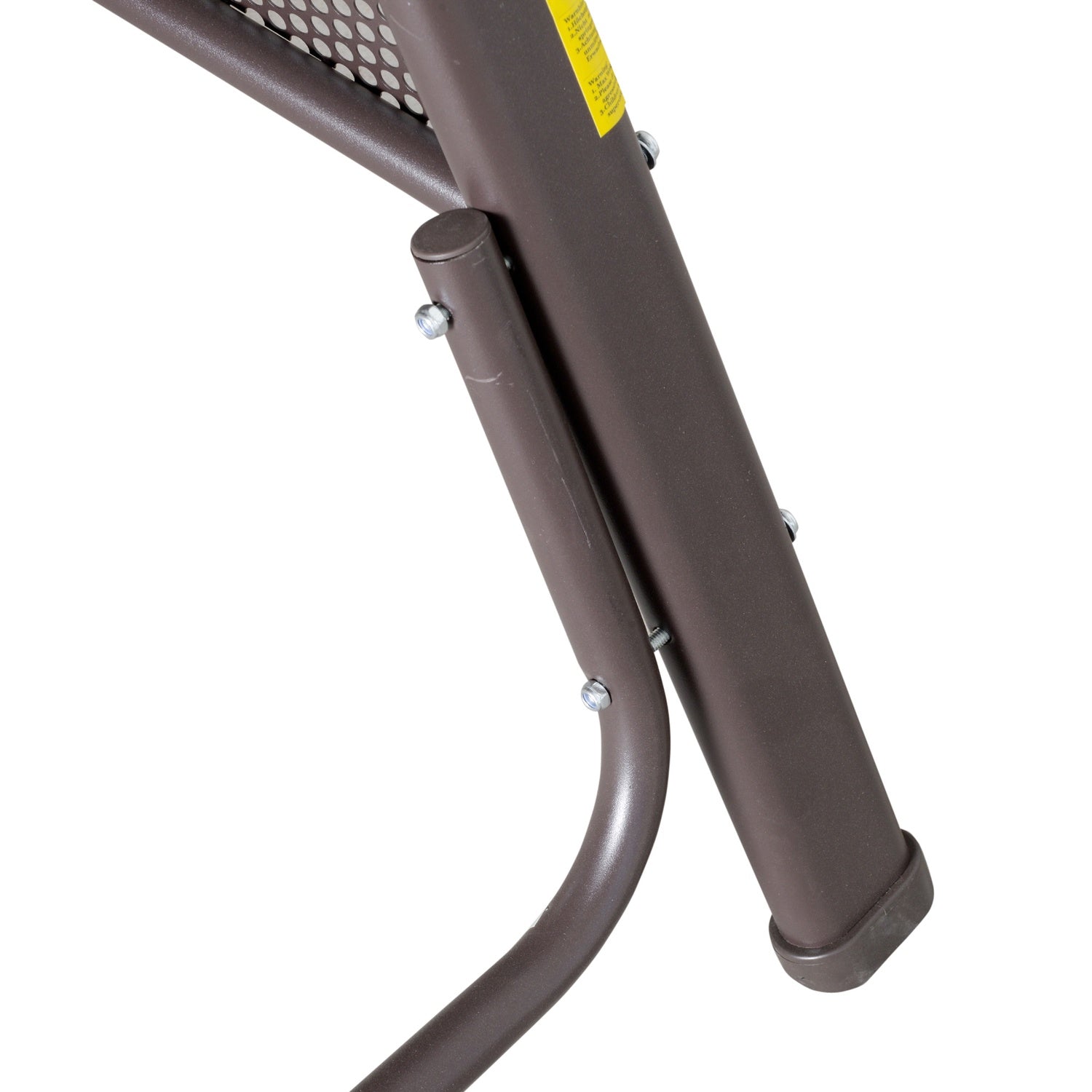 2-sits trädgårdsgunga med kapell och kuddar, grå metall