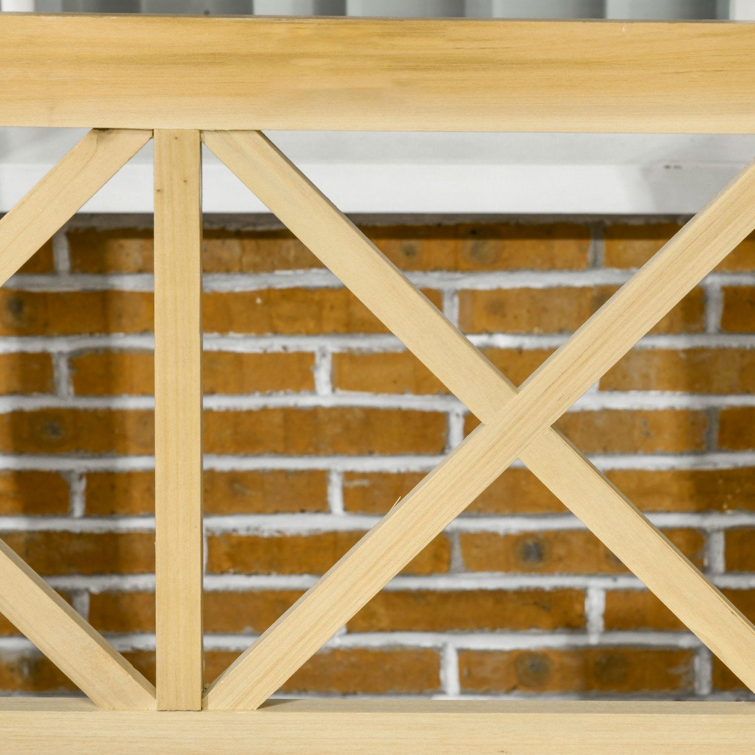 2-sits väderbeständig trädgårdsgunga i trä med pergola