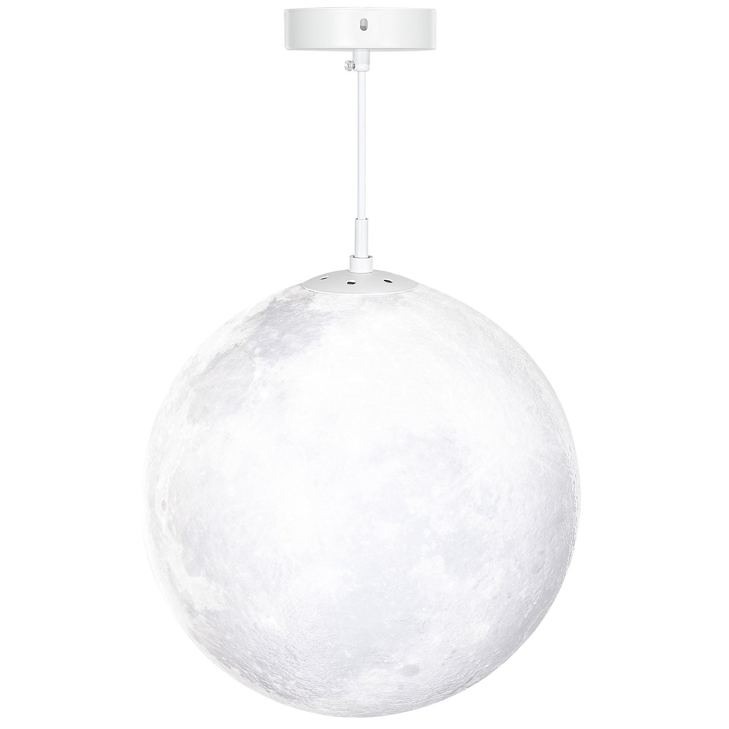 3D Moon Pendel Light med färgbyte och appkontroll