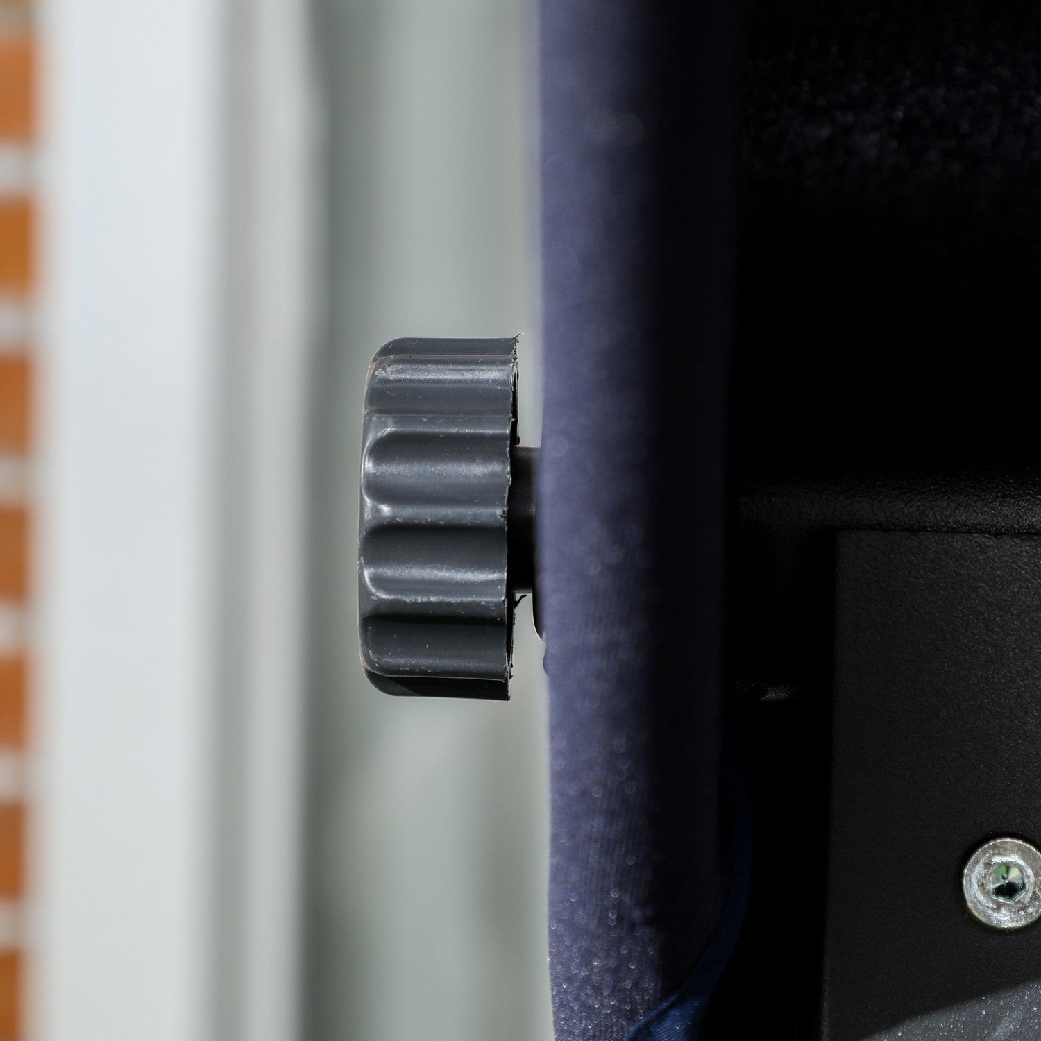 3-sits trädgårdsgunga, justerbar kapell och kuddar, kapacitet 270 kg