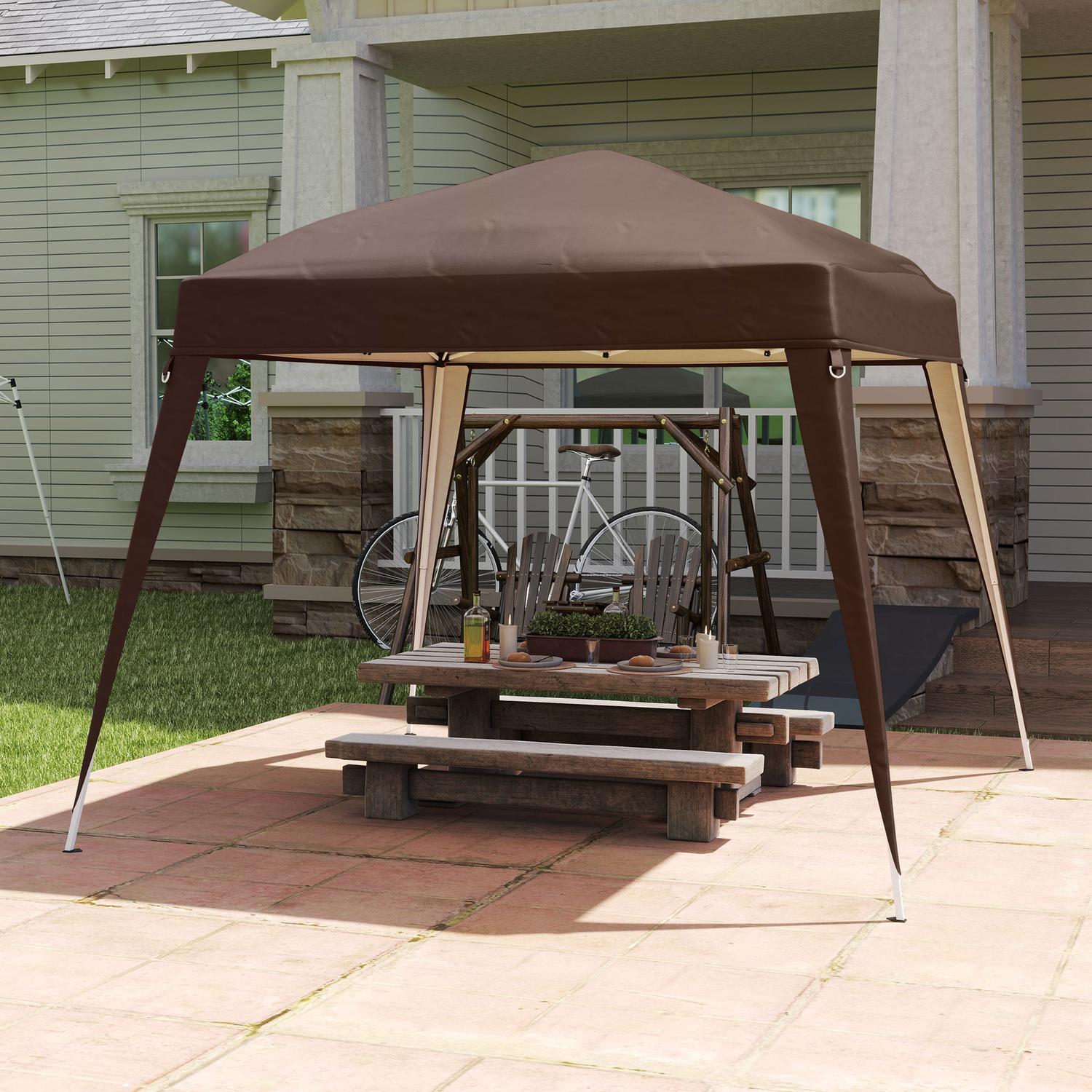 3x3m vattenavvisande paviljongtak, vinter- och stormsäker