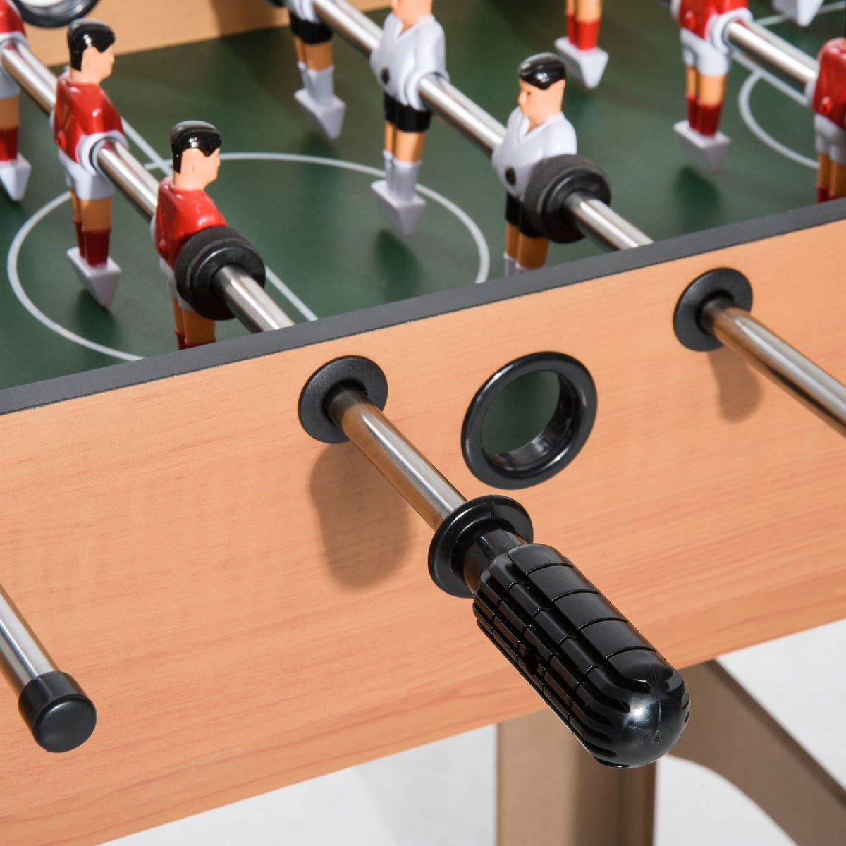 4-i-1 spillebord: fotball, hockey, tennis, biljard