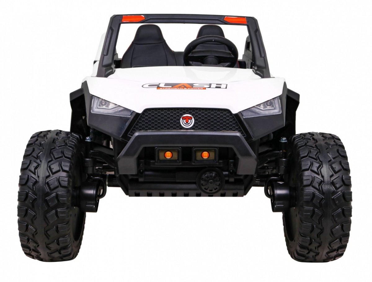 4x4 Buggy Clash: 12V, fjernkontroll, LED, MP3, skinnsete