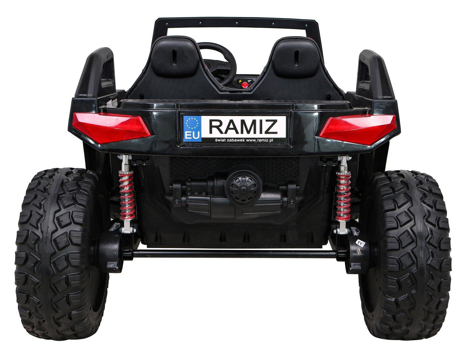 4x4 Buggy Clash: 12V, fjernkontroll, LED, MP3, skinnsete