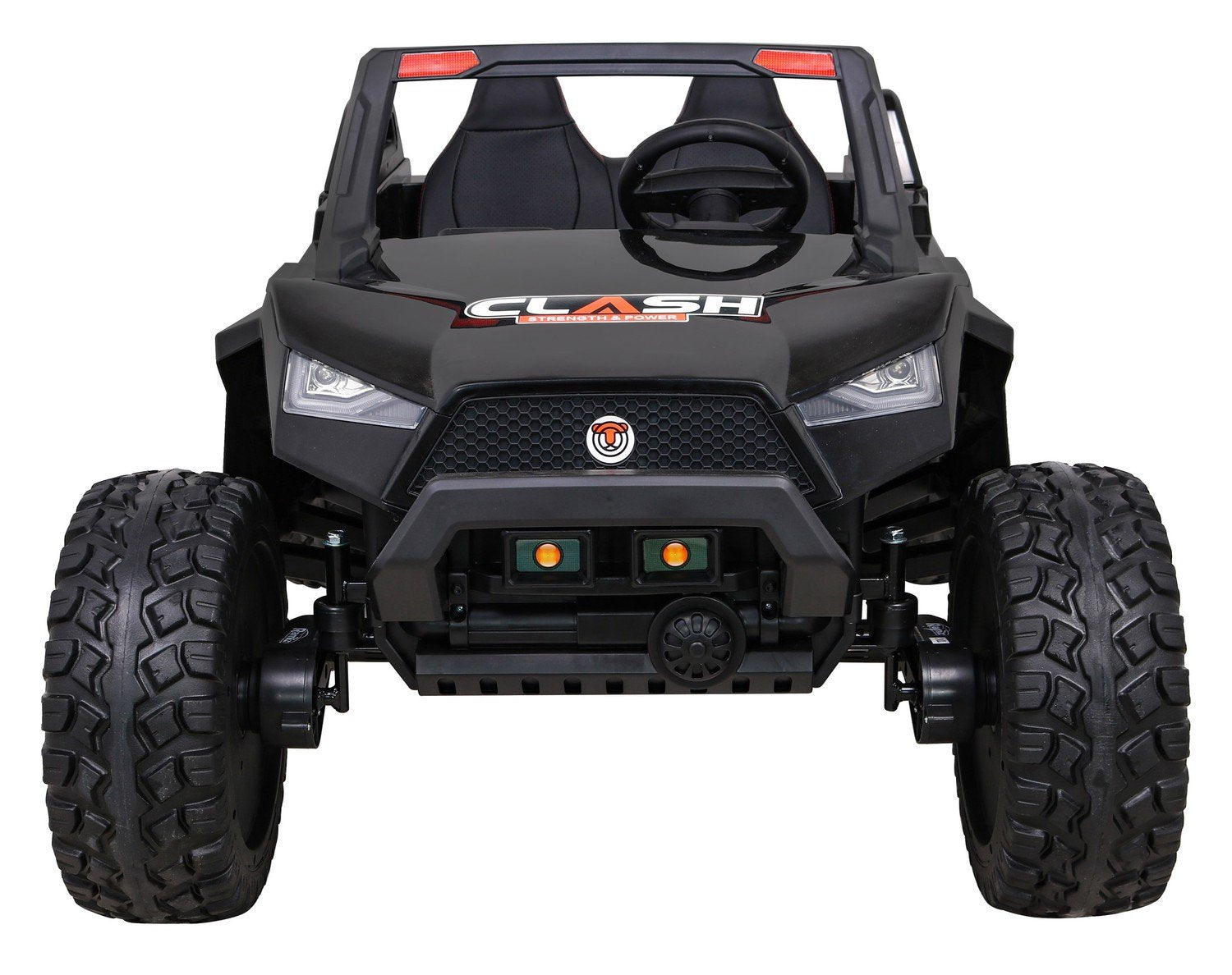 4x4 Buggy Clash: 12V, fjernkontroll, LED, MP3, skinnsete