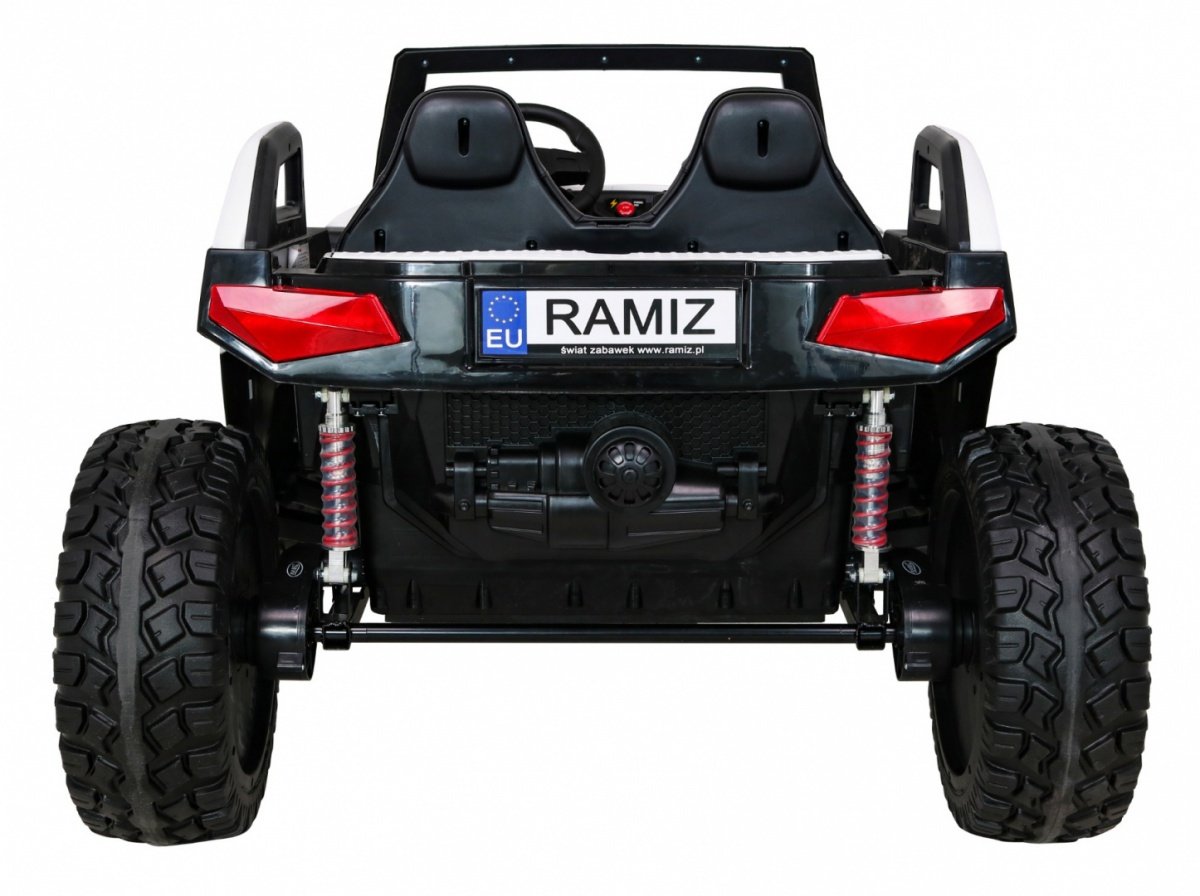 4x4 Buggy Clash: 12V, fjernkontroll, LED, MP3, skinnsete