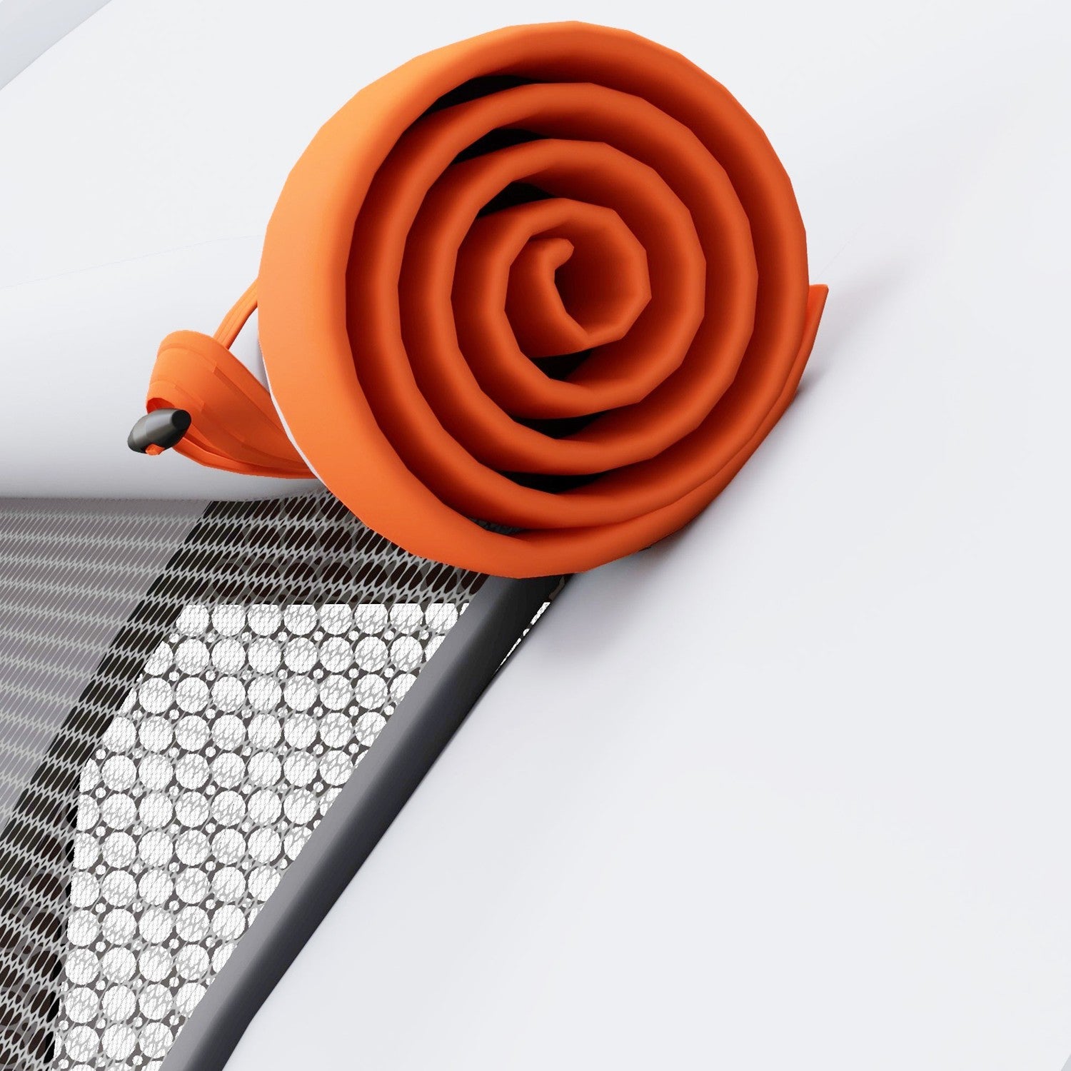 6-personers tunneltält, 2 rum, vattenavvisande, gräddvit