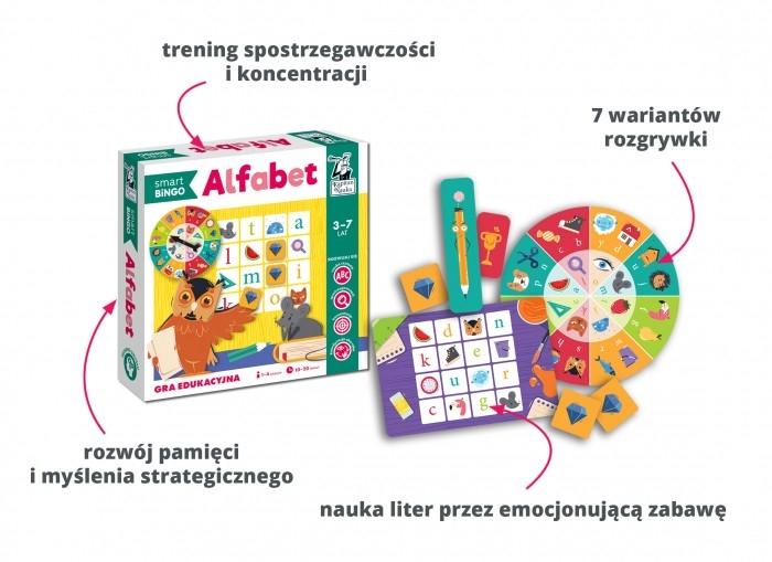 Alphabet Smart Bingo: Morsomt læringsspill for alderen 3–7