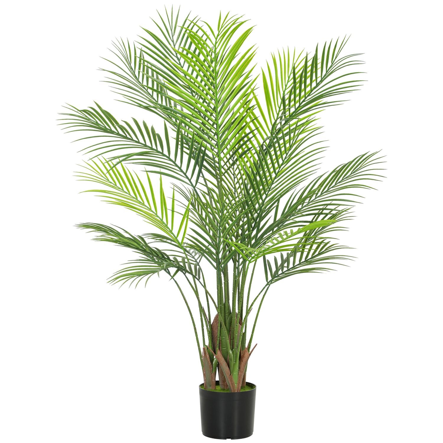 Artificiell Areca-palm, 120 cm, UV-beständig inomhus/utomhus