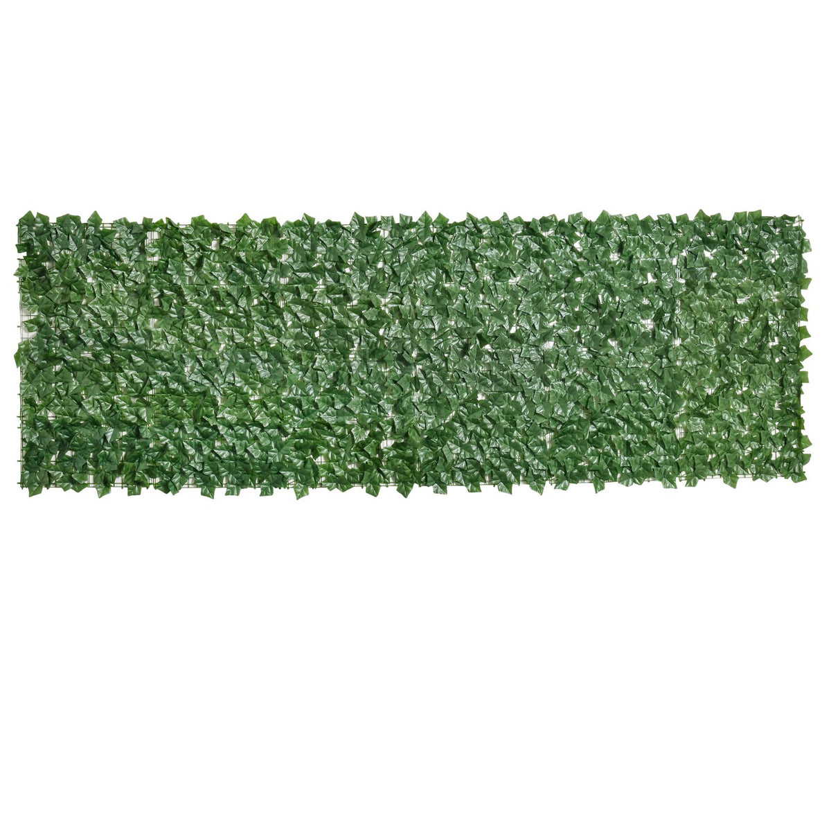 Kunstig innsynshekk – mørkegrønn, 300x100cm, hage & uteplass