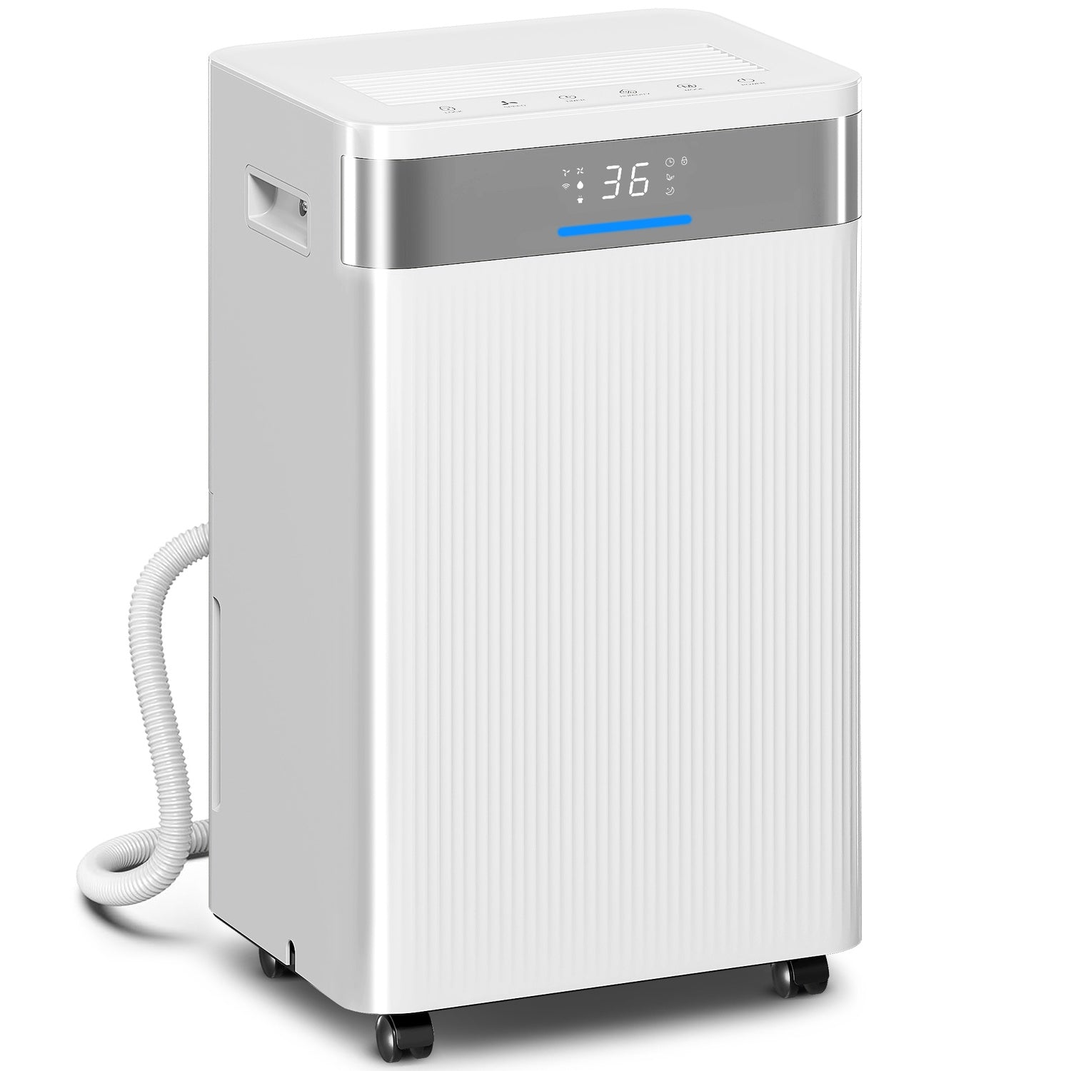Avfuktare, 4,5 liters tank, 24-timmars timer, LED-display