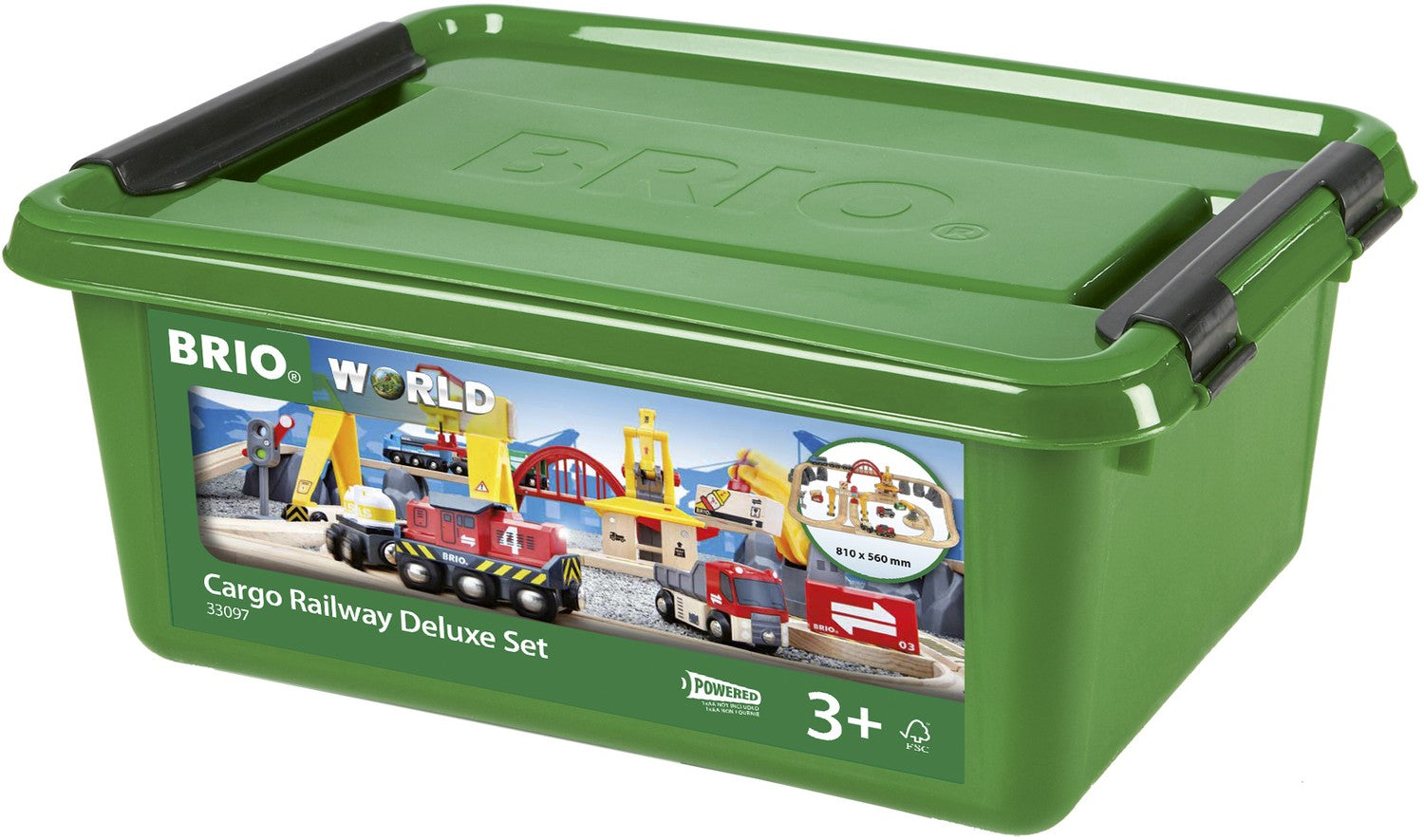BRIO World 33097 - Stor lastning - bandsats
