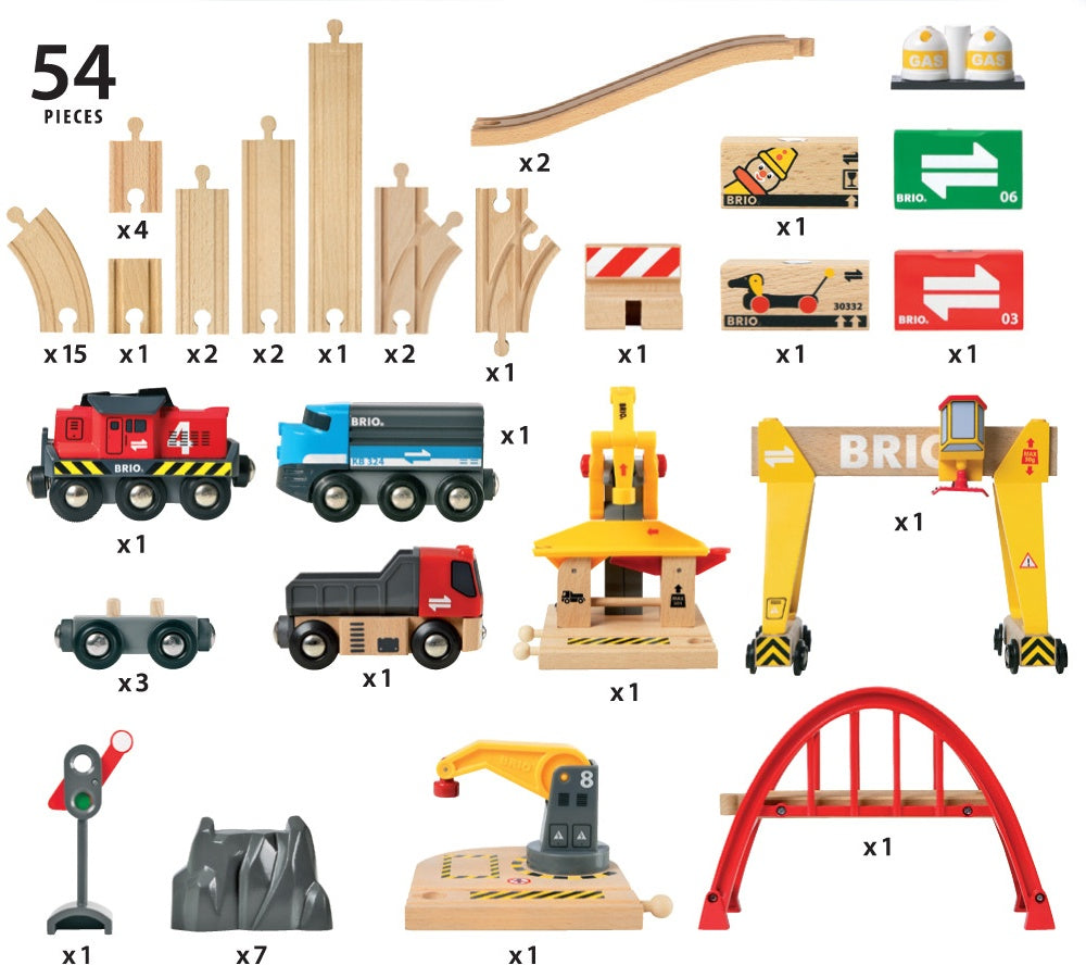 BRIO World 33097 - Stor lastning - bandsats