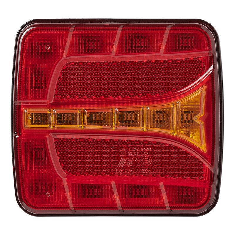 Baklykta 4 funktion 106 x 99 mm LED höger