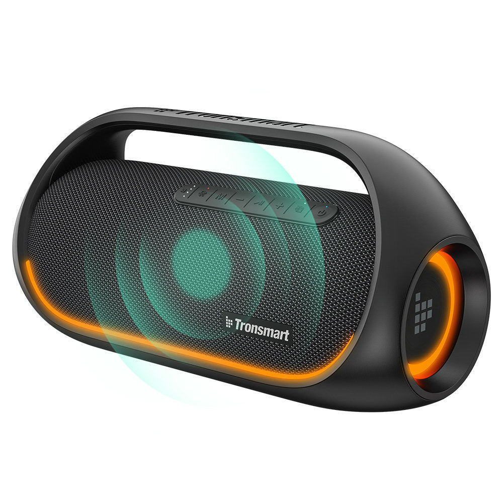 Bang trådlös Bluetooth-högtalare, vattentät 60W, med Powerbank-funktion, svart