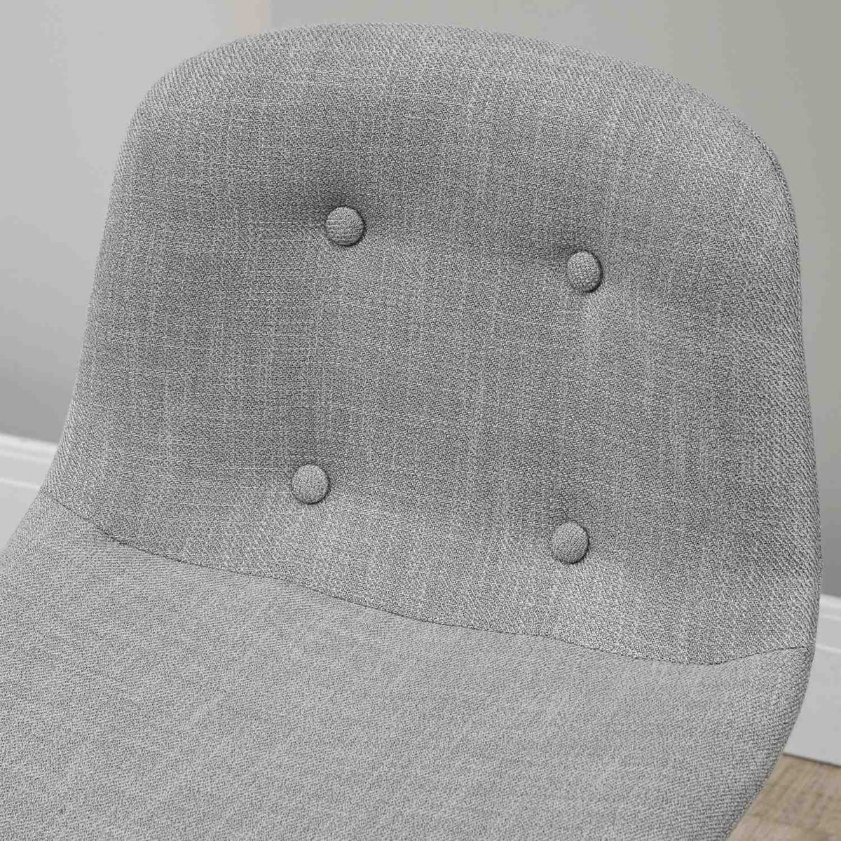 Barbordsett, 5-delt, metall, 120x60x91 cm, lysebrun