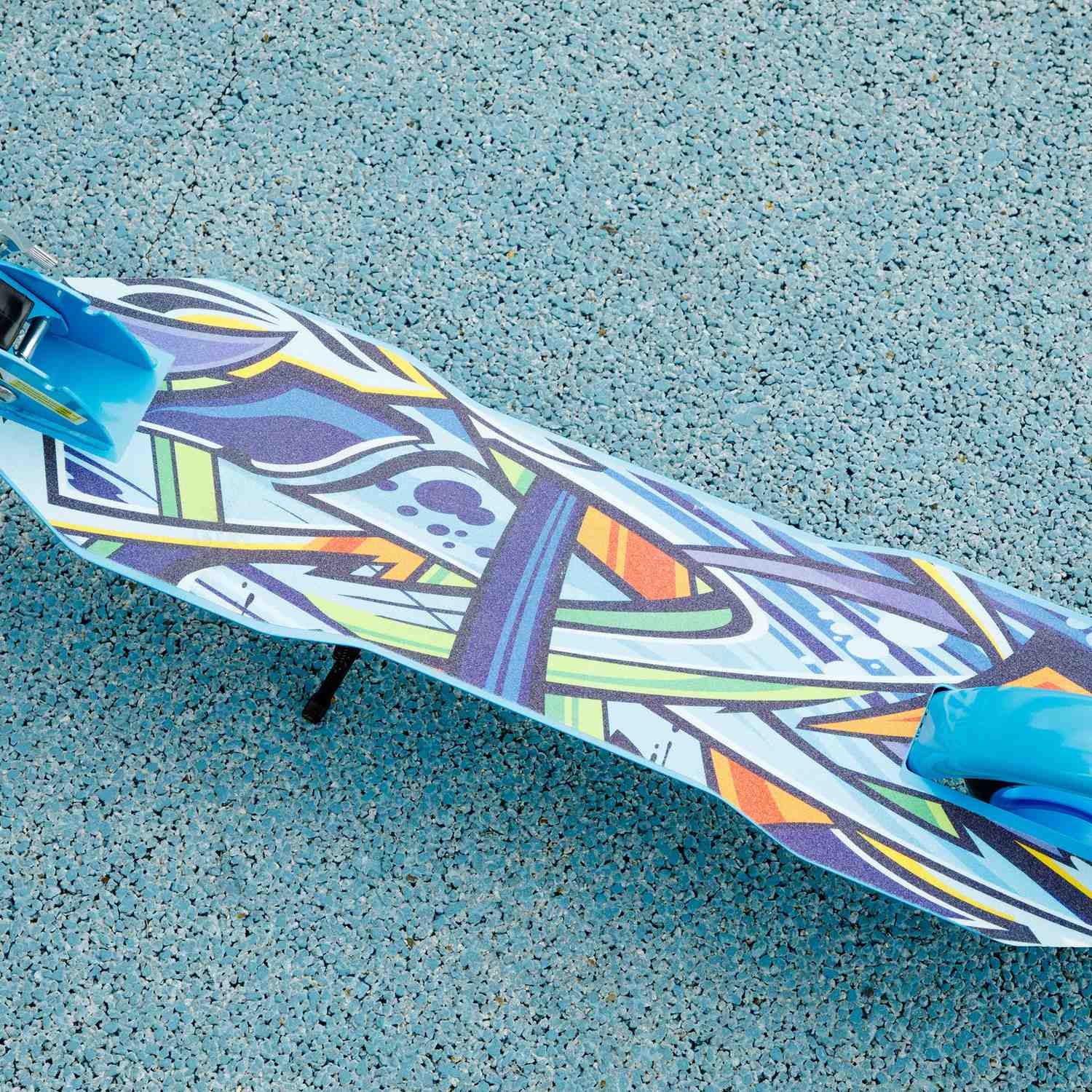 Barns hopfällbar sparksparkcykel, justerbar, 6-12 år