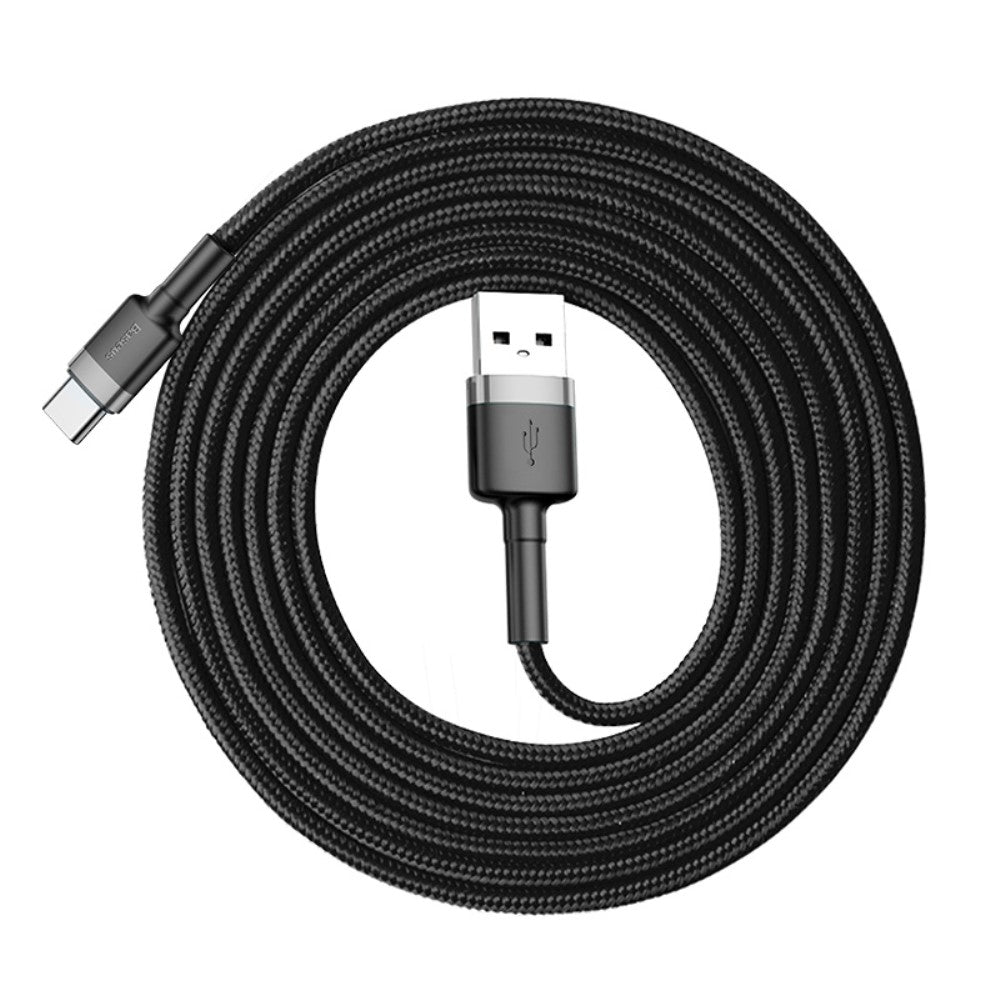 Baseus Cafule USB-C kabel 2A 2 m - Grå/Svart