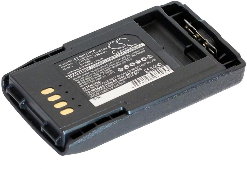 Batteri för Motorola CEP400 / MTP800 / MTP850 LI-ION ersättningsbatteri