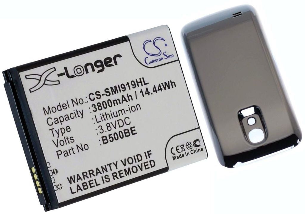 Batteri till Samsung Galaxy S4 mini / GT-I9190 mfl ersättningsbatteri 3800 mAh