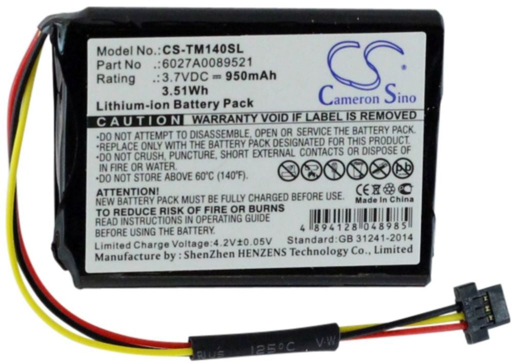 Batteri till Tomtom Go 50 mfl