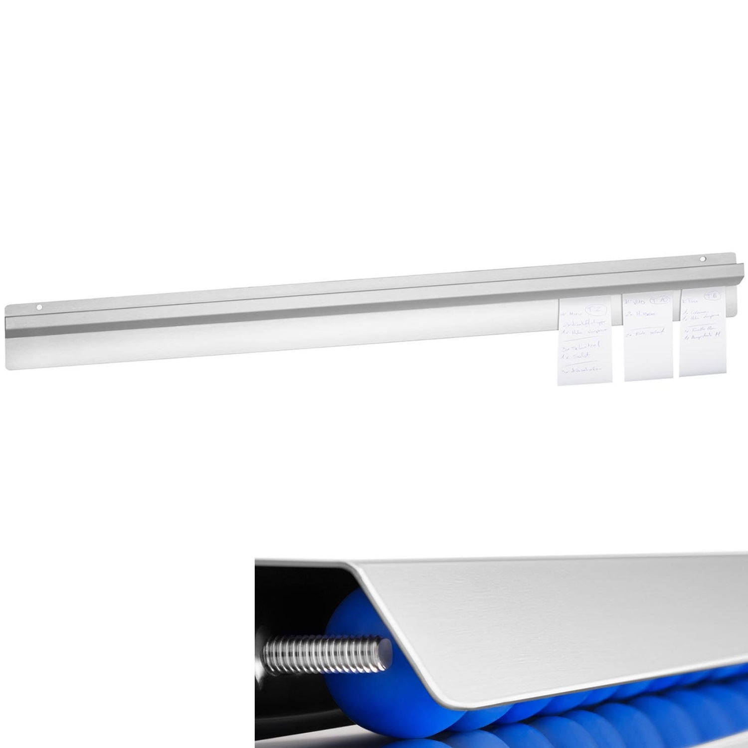 Beställningsbeställning pärllist i stål, 100 cm
