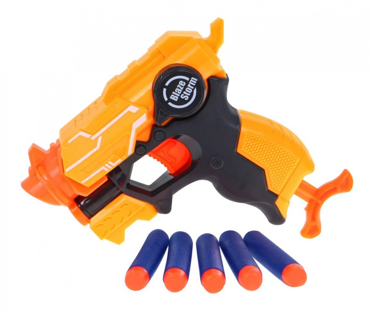 Blaze Storm Orange Foam Dart Pistol - Ingen batterier nødvendig