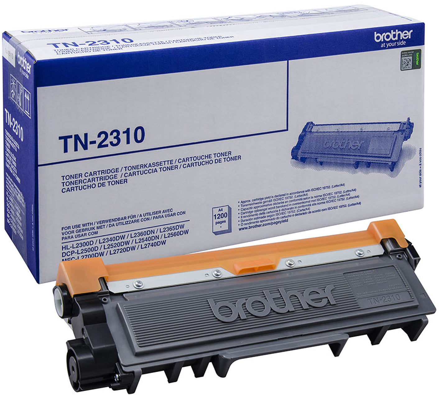 Brother TN2310 - lasertonerkassett, svart