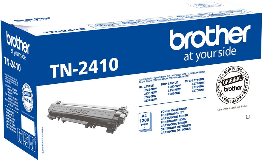 Brother TN2410 - lasertonerkassett, svart