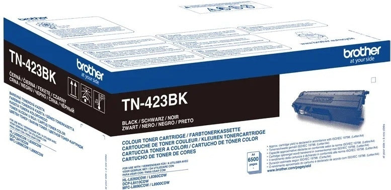 Brother TN423BK - lasertonerkassett, svart