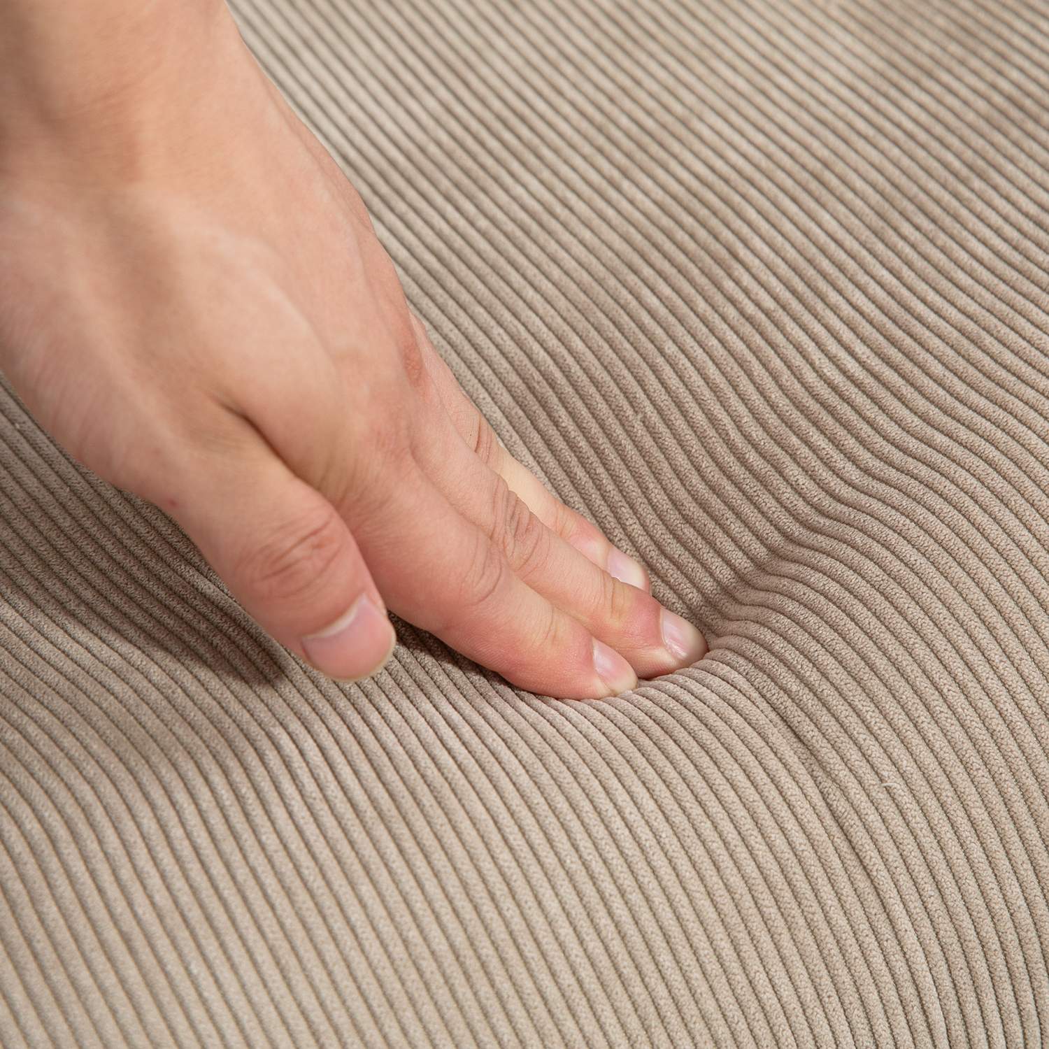 Brun manchester Wing Chair & Pall Set – Avkopplande loungesits