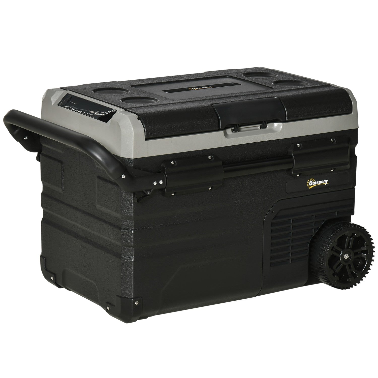 Bilkylbox 40L, LED, Kompressor, Hjul, Dual Voltage