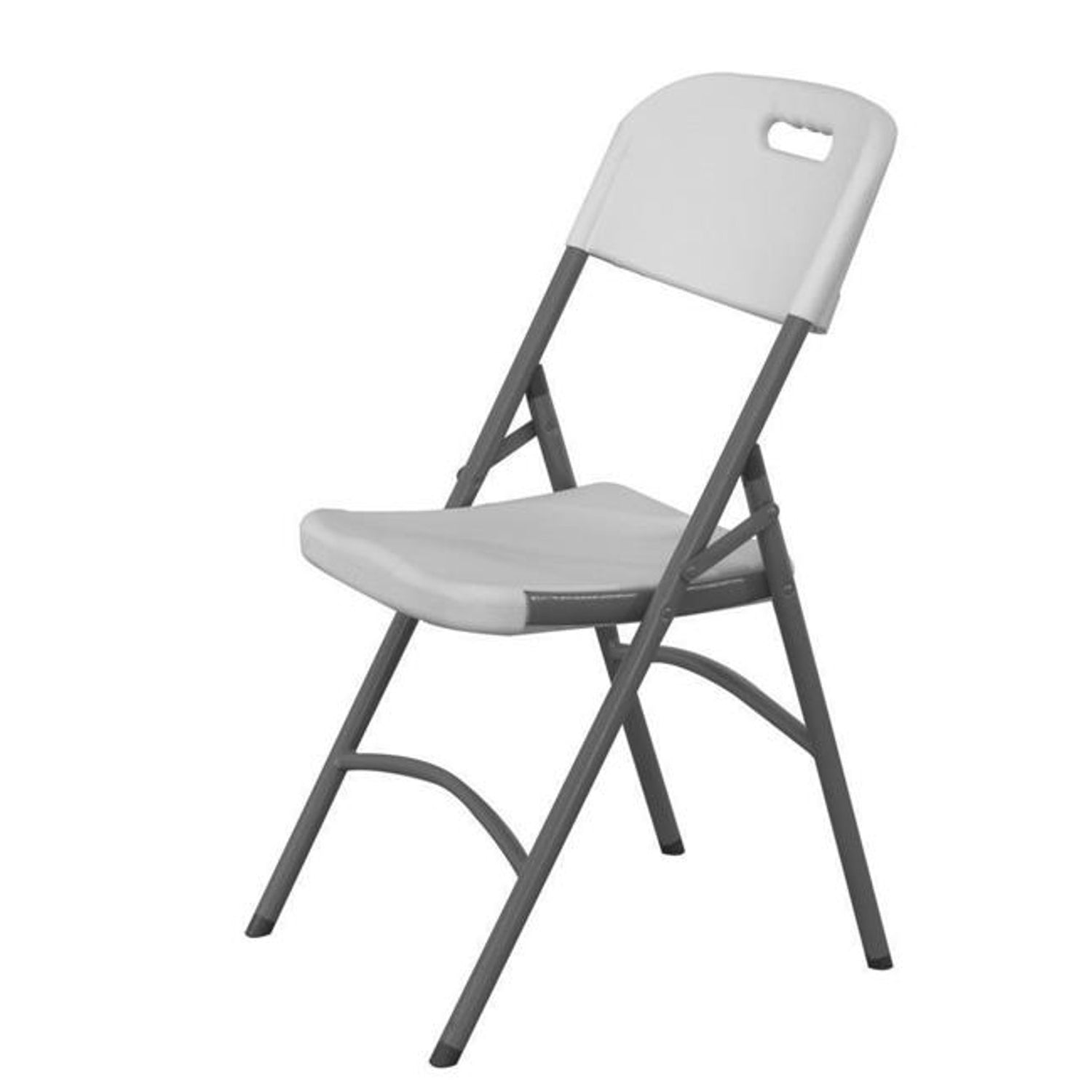 Catering fällbar stol, vit, upp till 180 kg - Hendi 810965