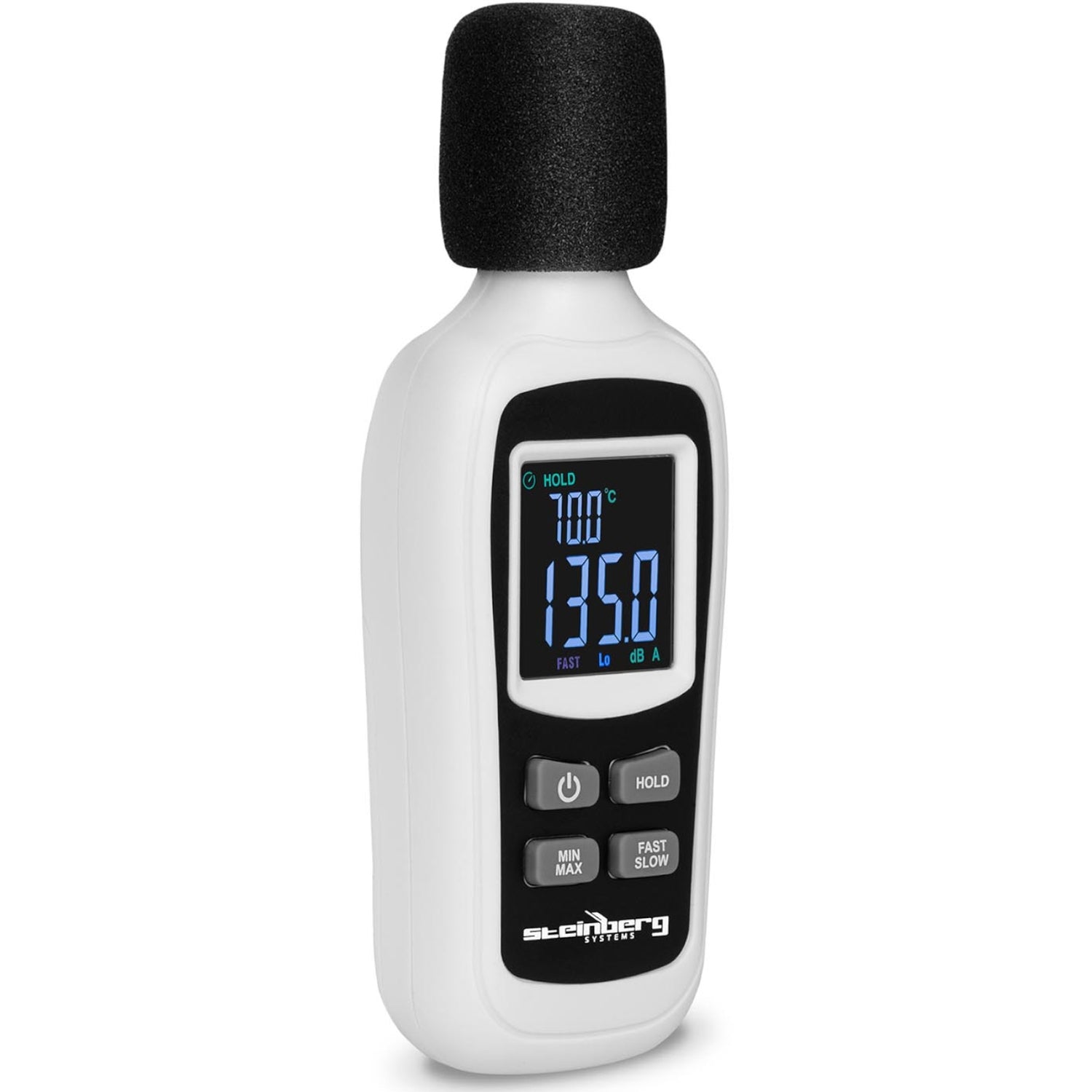 Digital ljudintensitetsmätare decibelmätare 35-135 dB