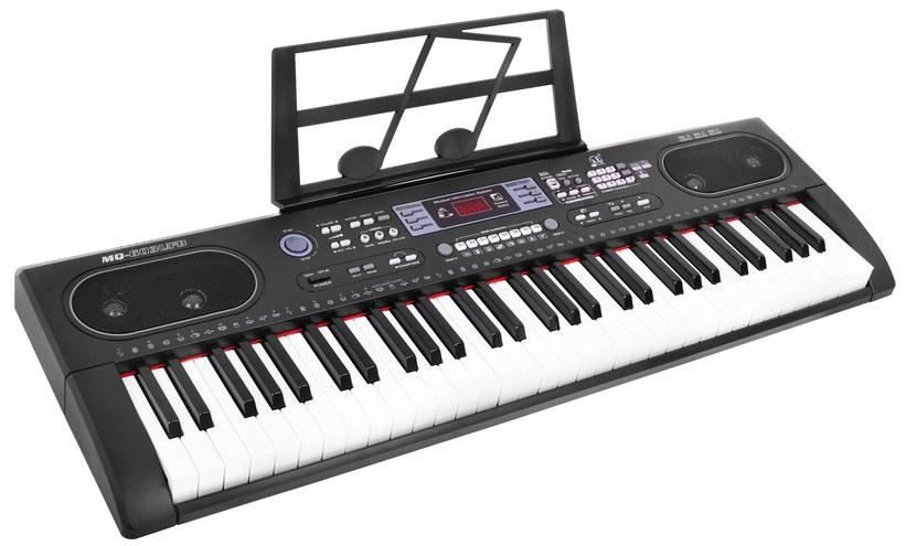 Digitalt tastatur med 61 taster med Bluetooth, USB og MP3-inngang